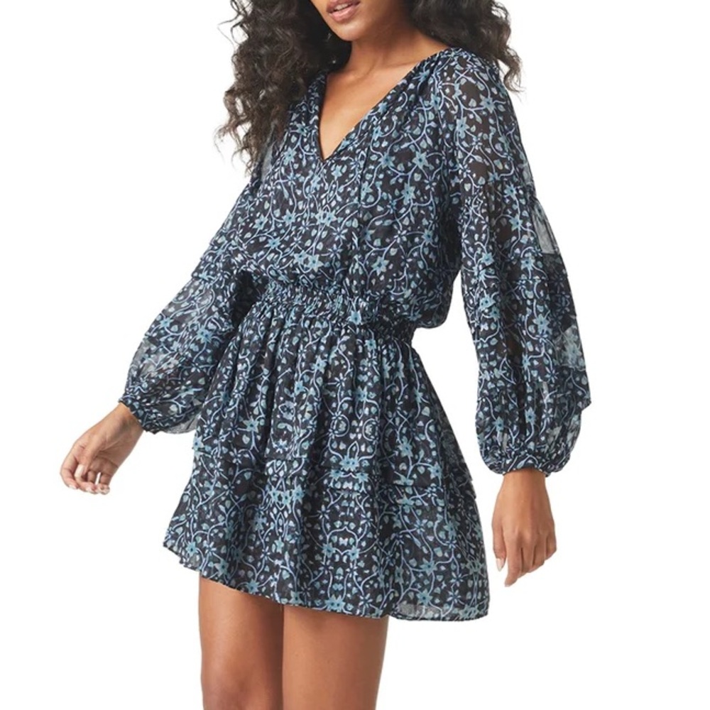 MISA Karlina Nightshade Mini Dress